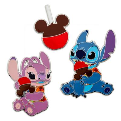 Stitch Attacks Snacks Candy Apple Limited Release Pin Set, 9 of 12