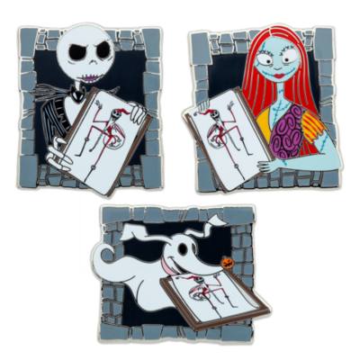 Tim Burton's The Nightmare Before Christmas Pin Set