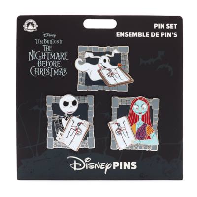 Tim Burton's The Nightmare Before Christmas Pin Set