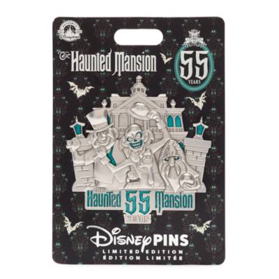 Hitchhiking Ghosts The Haunted Mansion 55th Anniversary Limited Edition Mini Jumbo Pin