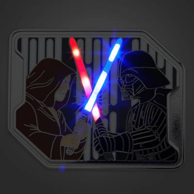 Obi-Wan Kenobi and Darth Vader Limited Edition Light-Up Pin, Star Wars