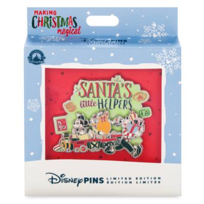 Mickey Mouse and Friends Limited Edition Festive Mini Jumbo Pin