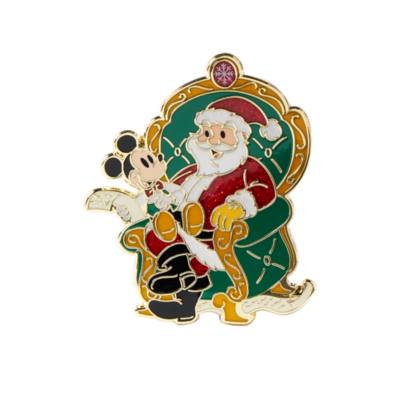 Mickey Mouse and Santa Claus Limited Release Festive Pin 2024