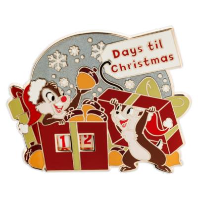 Chip 'n Dale Limited Release Christmas Countdown 2024 Jumbo Pin