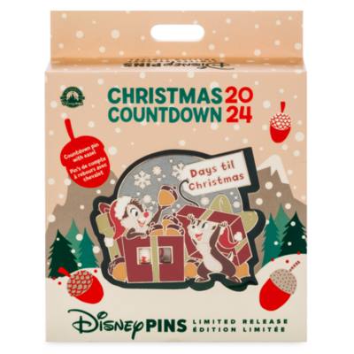 Chip 'n Dale Limited Release Christmas Countdown 2024 Jumbo Pin