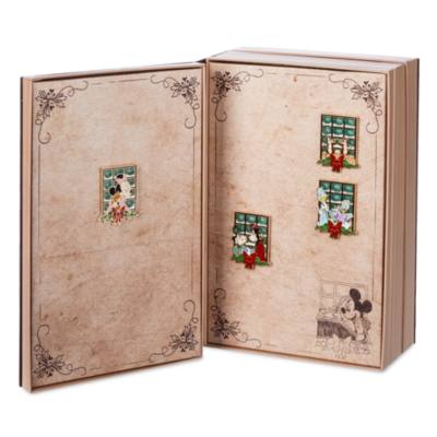 Mickey's Christmas Carol Limited Edition 24-Day Advent Calendar Mystery Pin Set 2024