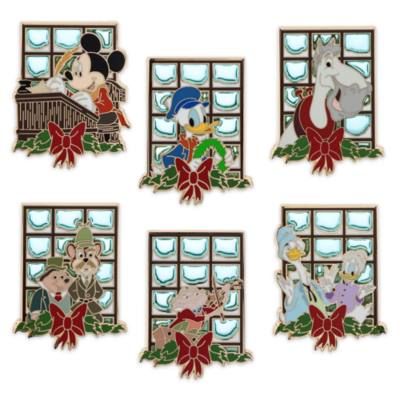 Mickey's Christmas Carol Limited Edition 24-Day Advent Calendar Mystery Pin Set 2024
