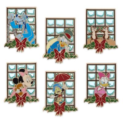 Mickey's Christmas Carol Limited Edition 24-Day Advent Calendar Mystery Pin Set 2024
