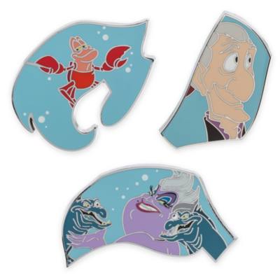 Ensemble de pin's myst&egrave;re 35e&nbsp;anniversaire de La Petite Sir&egrave;ne en &eacute;dition limit&eacute;e