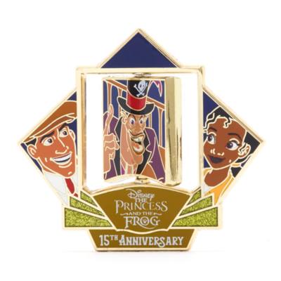 The Princess and the Frog 15th Anniversary Limited Edition Spinner Pin
