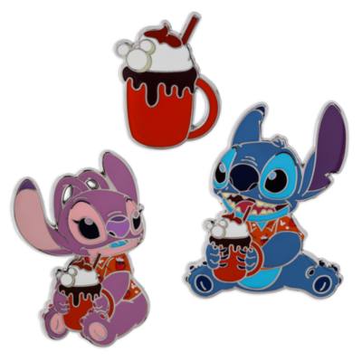 Stitch Attacks Snacks Hot Chocolate Limited Release Pin Set, 12 of 12