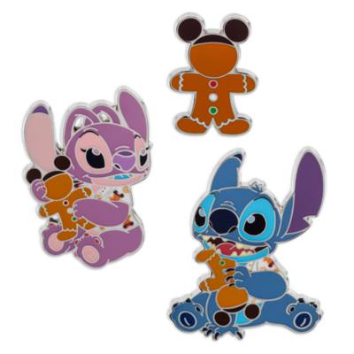 Stitch Attacks Snacks Gingerbread Limited Release Pin Set, 11 of 12
