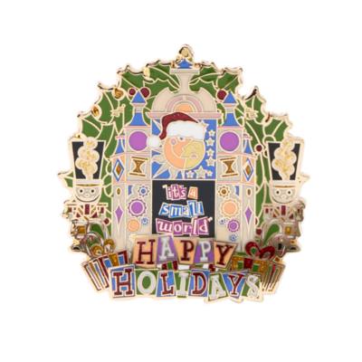 'it's a small world' Limited Edition Festive Pin