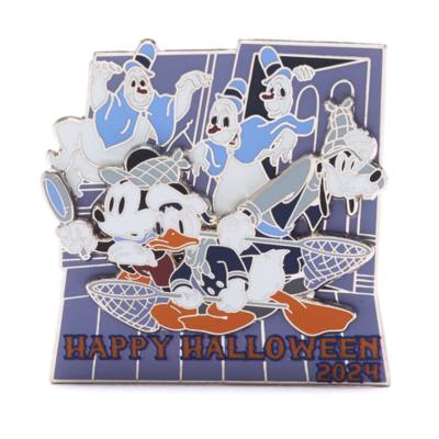 Mickey Mouse and Friends 'Happy Halloween' Limited Release 2024 Pin, Lonesome Ghosts