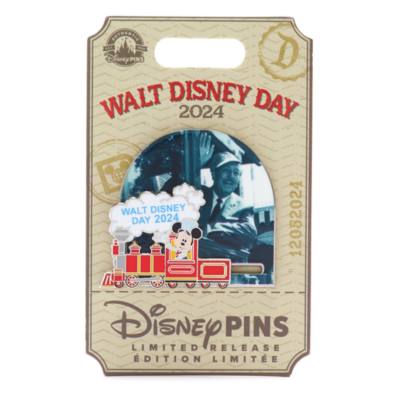 Pin in edizione limitata Walt Disney e Topolino, Walt Disney Day 2024