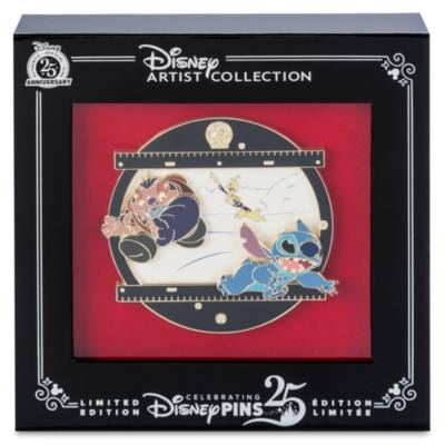 Stitch, Jumba and Pleakly Limited Edition Jumbo Pin, Disney Artist Collection by Jason Peltz