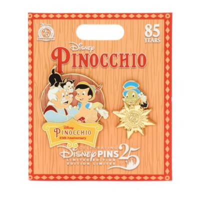 Pinocchio 85th Anniversary Limited Edition Pin Set