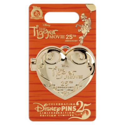 The Tigger Movie 25th Anniversary Limited Edition Locket Pin