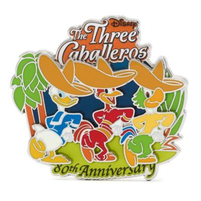 The Three Caballeros 80th Anniversary Limited Edition Pin