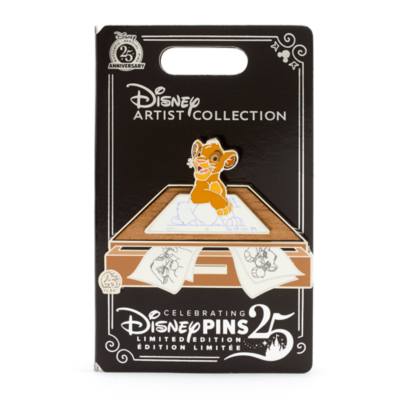 Simba Limited Edition Pin, Disney Artist Collection by Jason Peltz