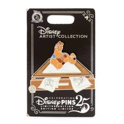 Hercules Limited Edition Pin, Disney Artist Collection by Jason Peltz