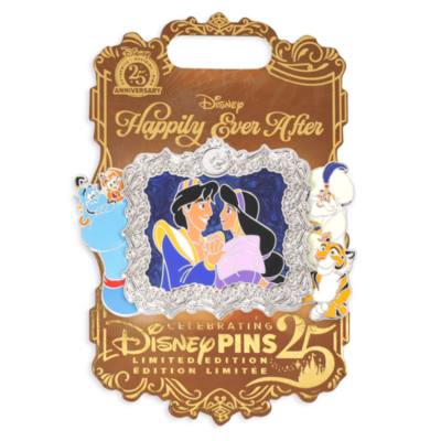 Aladdin 'Happily Ever After' Limited Edition Slider Pin, 5 of 12