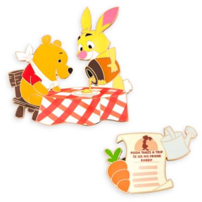 Winnie the Pooh and Rabbit Pin Set, Hundred Acre Wood Series, 5 of 12