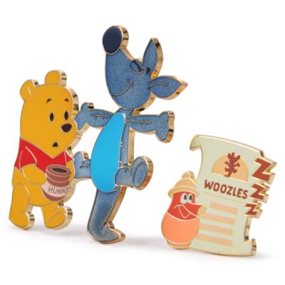 Winnie the Pooh and Woozle Pin Set, Hundred Acre Wood Series, 6 of 12
