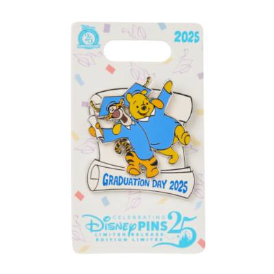 Winnie the Pooh and Tigger Limited Release Graduation Day 2025 Pin