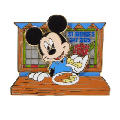 Mickey Mouse St. George&rsquo;s Day 2025 Limited Edition Pin