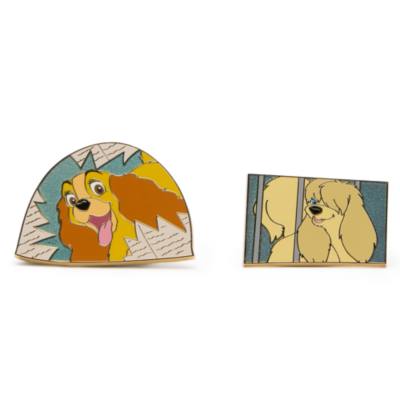 Lady and the Tramp Limited Release Mystery Pin Set