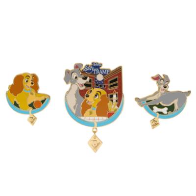 Pin edici&oacute;n limitada La Dama y el Vagabundo, 70.&ordm;&nbsp;aniversario