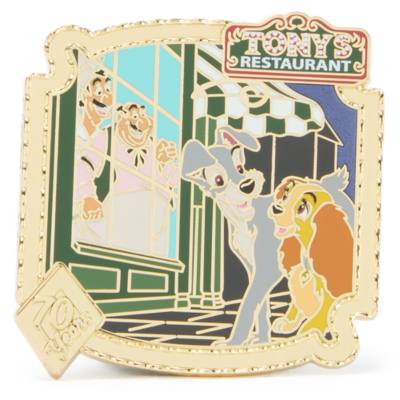 Lady and the Tramp Tony&rsquo;s Restaurant Limited Release Pin