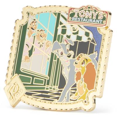 Lady and the Tramp Tony&rsquo;s Restaurant Limited Release Pin