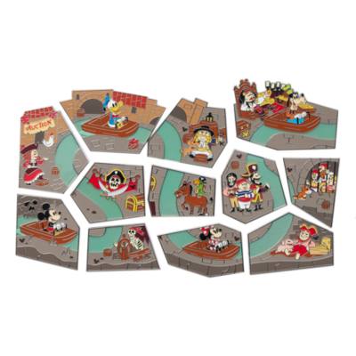 Pirates of the Caribbean - Disney Attraction Map Puzzles Serie - Mystery-Anstecknadel in limitierter Edition