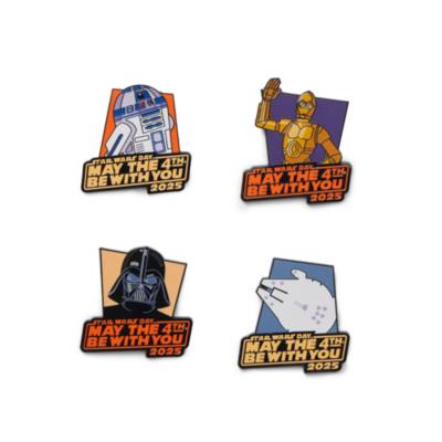 Star Wars Day 'May the 4th Be With You' 2025 Limited Release Mystery Pin Set