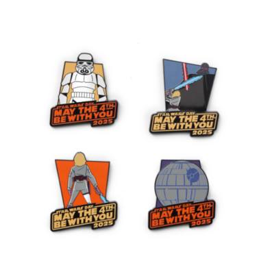 Star Wars Day 'May the 4th Be With You' 2025 Limited Release Mystery Pin Set