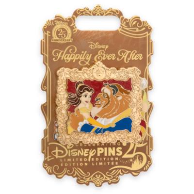 Beauty and the Beast 'Happily Ever After' Limited Edition Slider Pin, 4 of 12