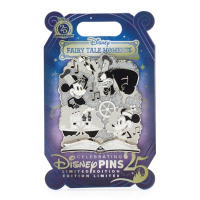 Steamboat Willie Disney Fairytale Moments Limited Edition Pin