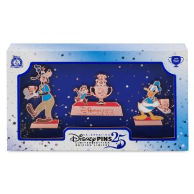 Wir feiern unsere Disney Pins - 25. Jubil&auml;um - Limitierte Edition - Anstecknadelset-Serie - 1 von 4