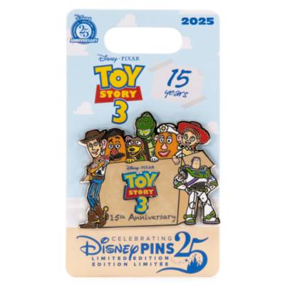 Pin edici&oacute;n limitada Toy Story&nbsp;3, 15.&ordm;&nbsp;aniversario