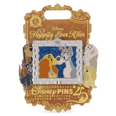 Lady and the Tramp Happily Ever After Limited Edition Slider Pin, 8 of 12