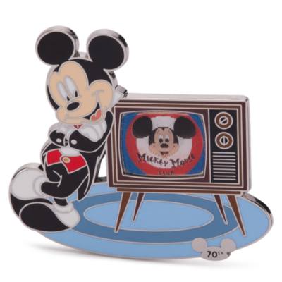 Mickey Mouse The Mickey Mouse Club 70th Anniversary Limited Release Lenticular Pin