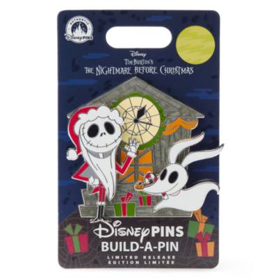 Jack Skellington and Zero Limited Release Build-A-Pin Set, Tim Burton's The Nightmare Before Christmas