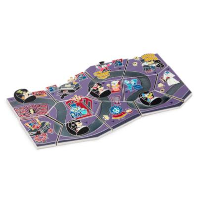 Haunted Mansion Limited Edition Mystery Pin Set, Disney Attraction Map Puzzles Series