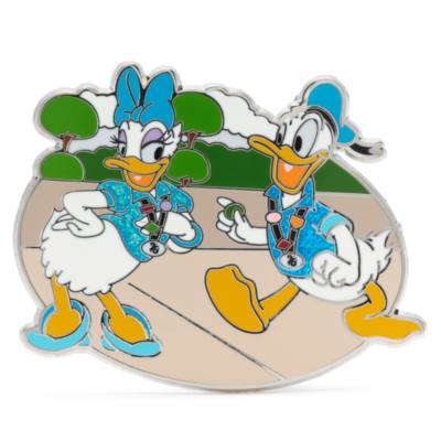 Pin's Donald Duck et Daisy Duck, 25e anniversaire des échanges de pin's Disney