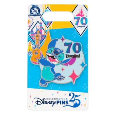 Stitch Disneyland Resort 70th Anniversary Pin