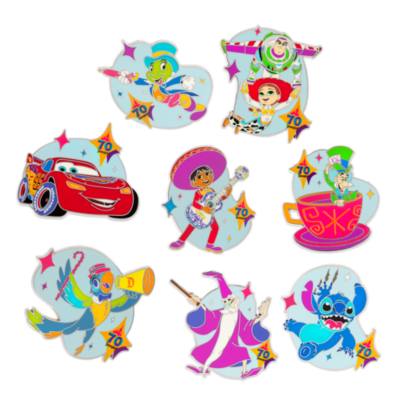 Set pins misteriosos, Disneyland Resort 70.&ordm;&nbsp;aniversario