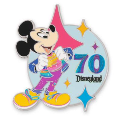 Mickey Mouse Disneyland Resort 70th Anniversary Pin | Disney Store