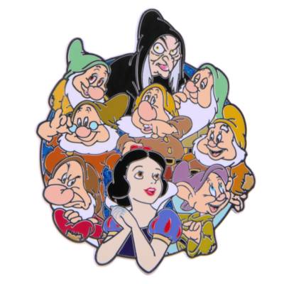 Snow White and the Seven Dwarfs Cast Pin